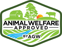 Animal Welfare Approved AGW Logo.