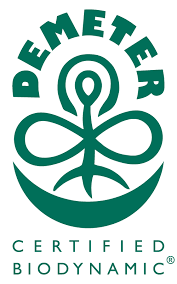 Demeter Certified Biodynamic Logo.