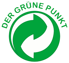 Der Grune Punkt Green Dot Logo.