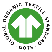 GOTS Global Organic Textile Standard Logo.