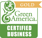 Green America Gold Certified Business.