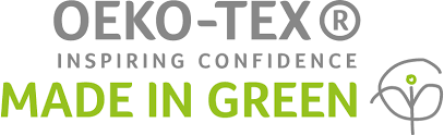 Oeko Textiles Made In Green Logo Mark.