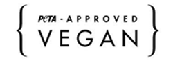 PETA Approved Vegan Certification Logo.