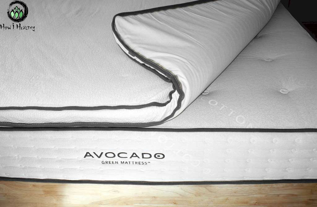 Avocado® wool organic mattress with latex topper.