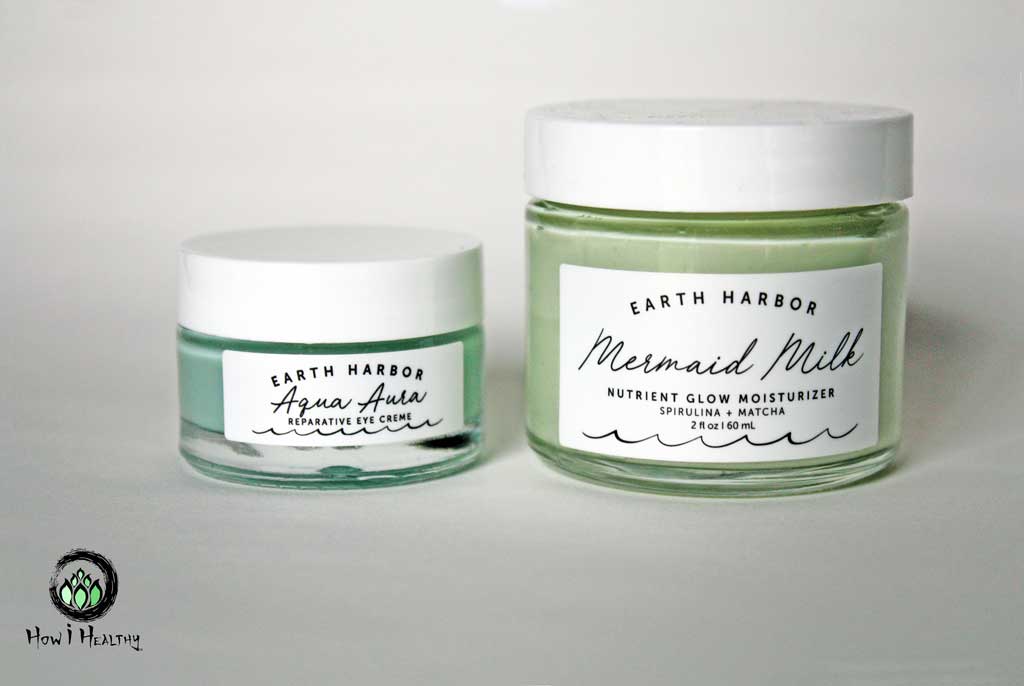 Aqua Aura and Mermaid Milk moisturizers.