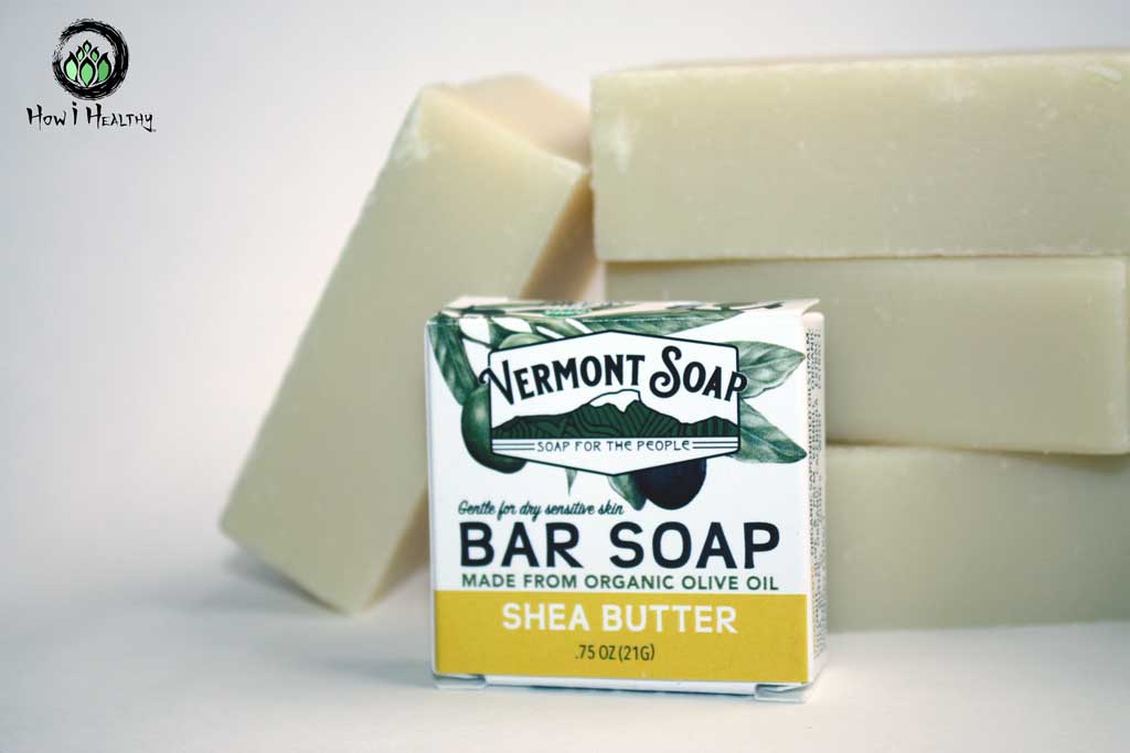 Vermont Soap shea butter bar soap.